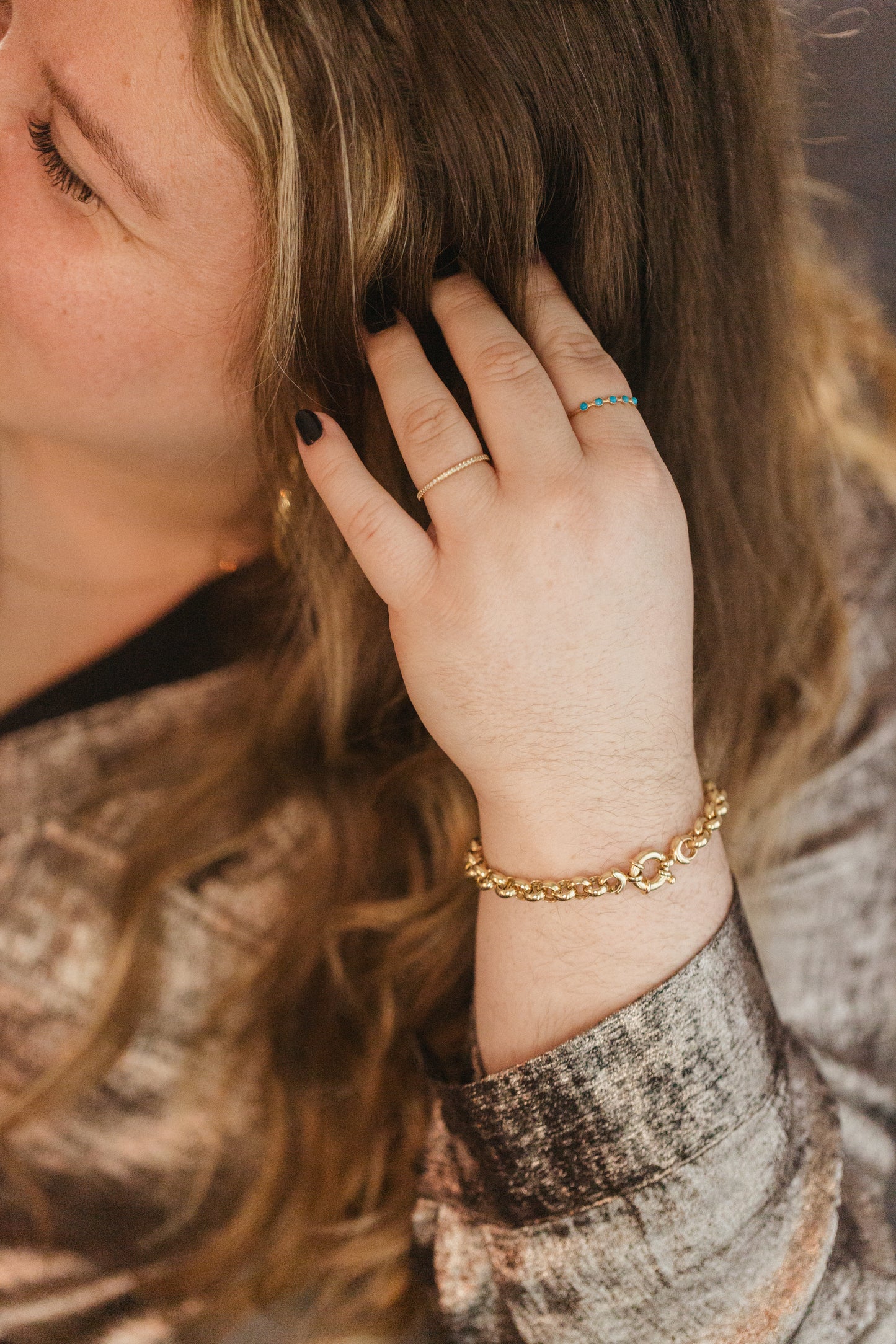 Chunky Rolo Chain Bracelet