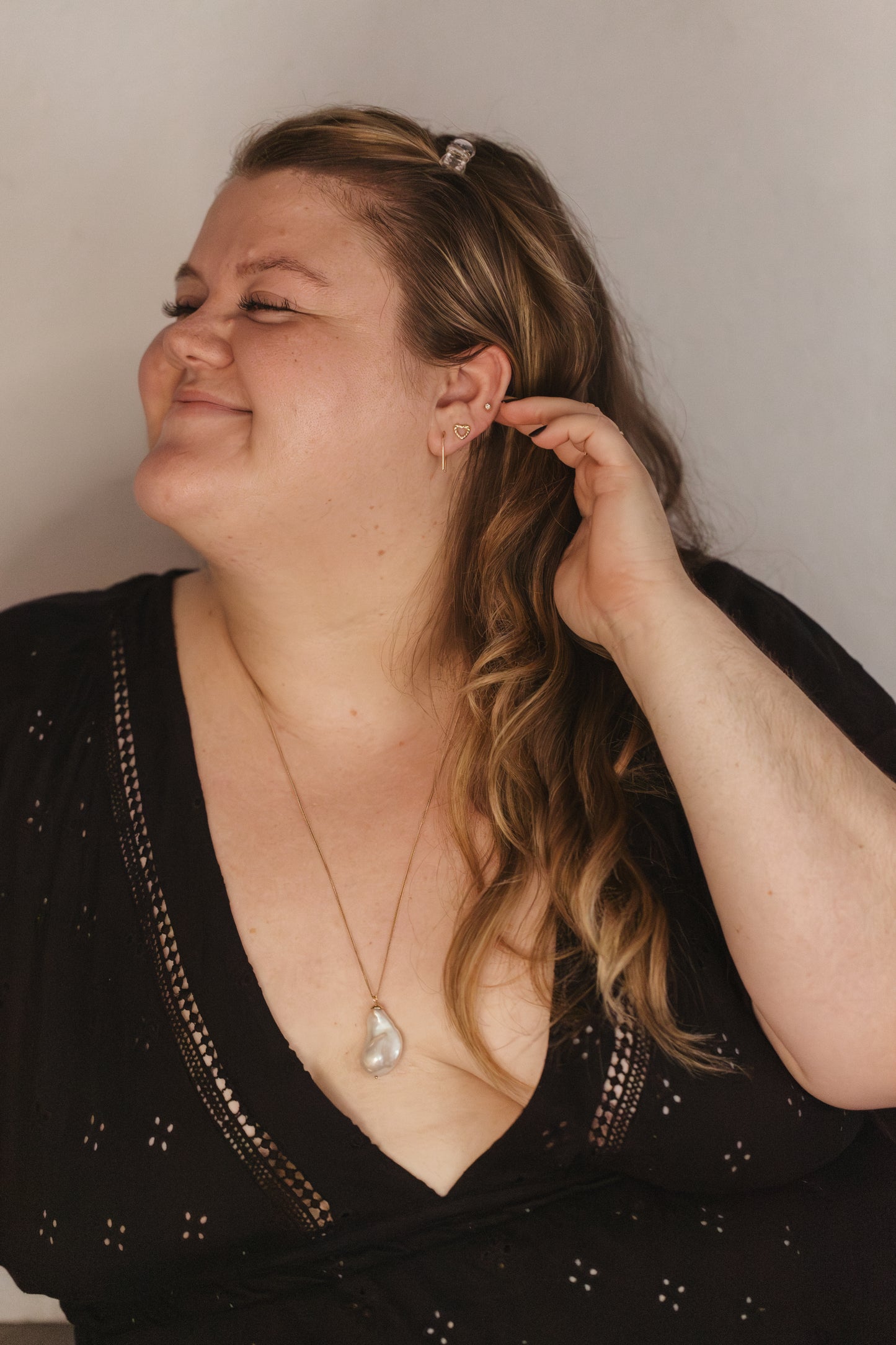 Beefy Baroque Pearl Pendant