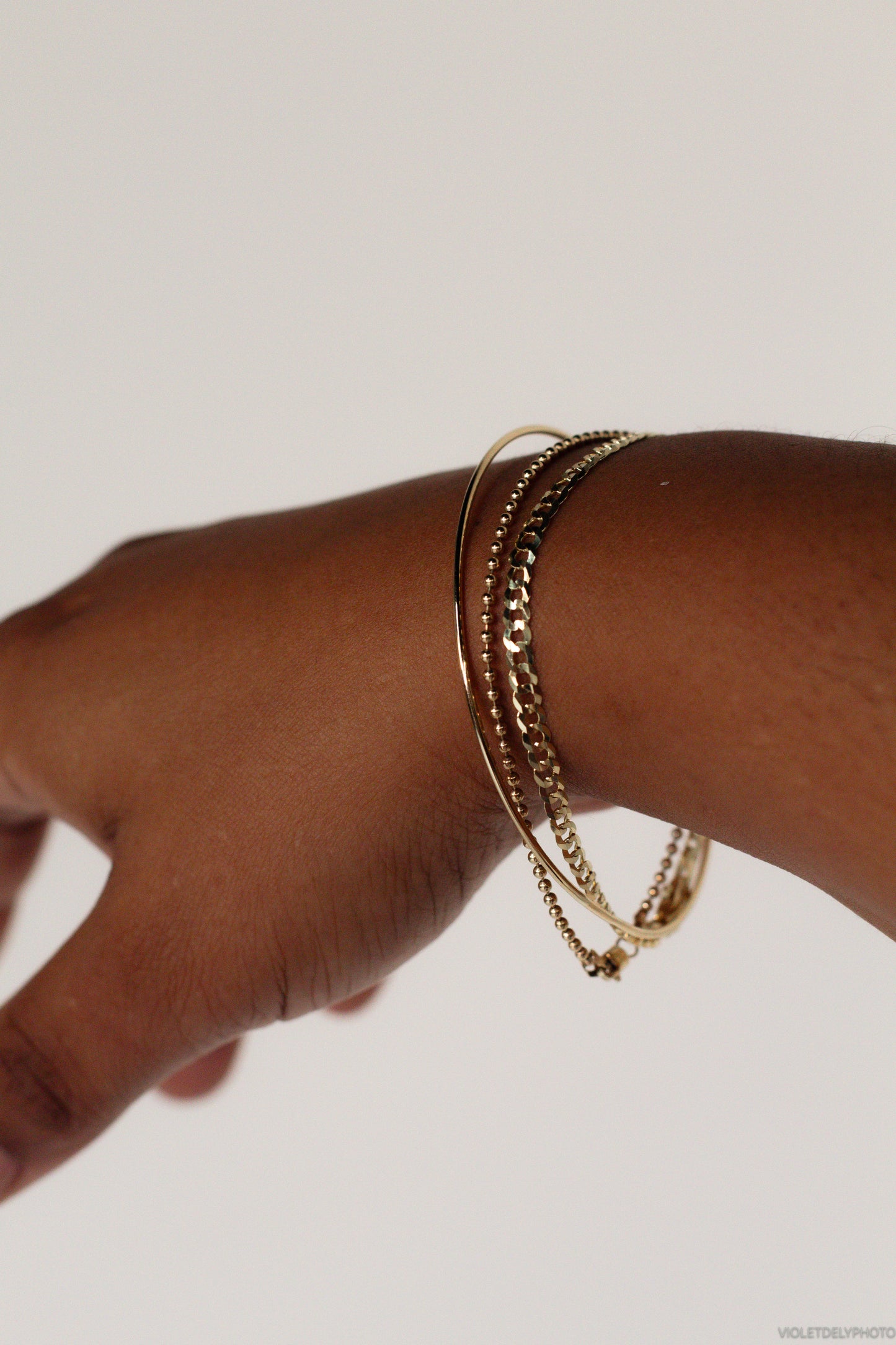 Cutie Cuban Curb Chain Bracelet