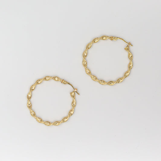 Twisty Twisted Hoops