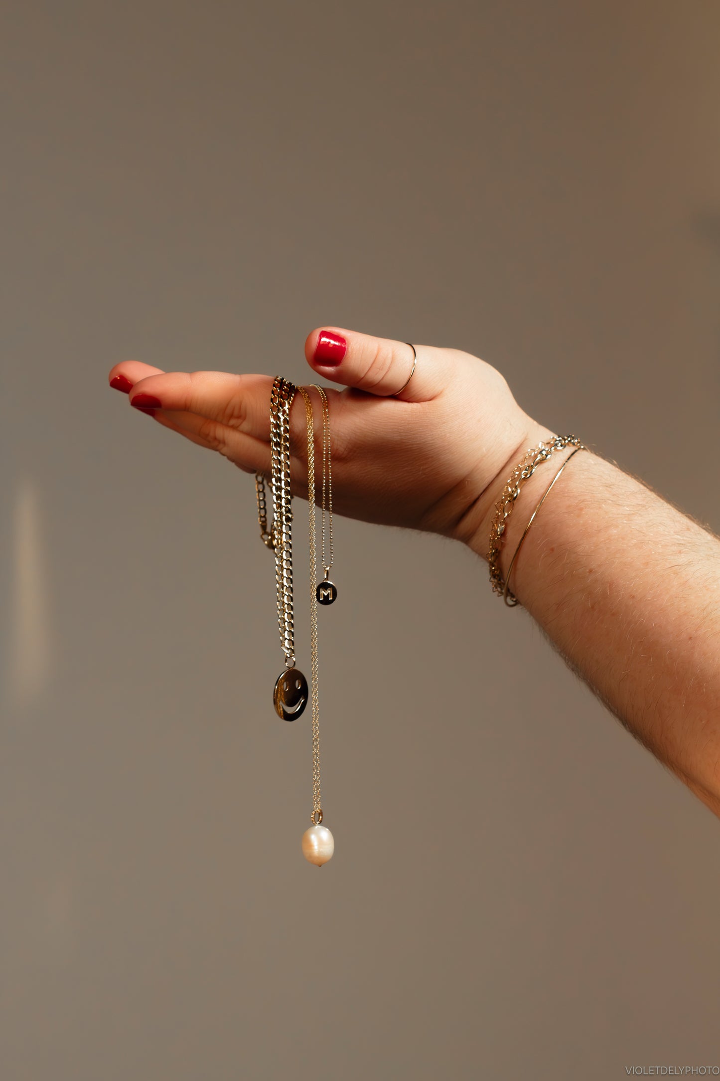 Big Baroque Pearl Drop with Diamonds