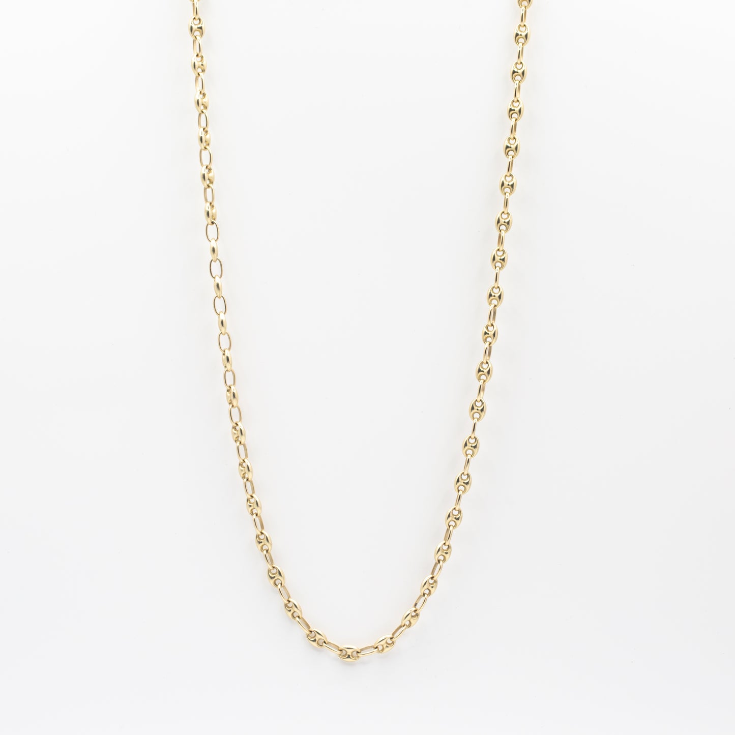 Puff Mariner Link Necklace