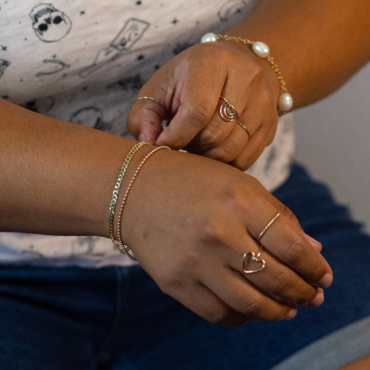 Essential Chubby Ball Chain Bracelet