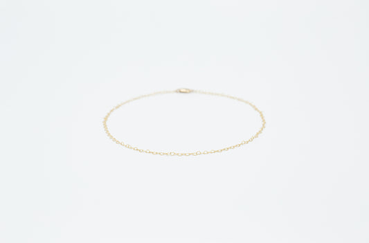 Tiny Heart Chain Anklet