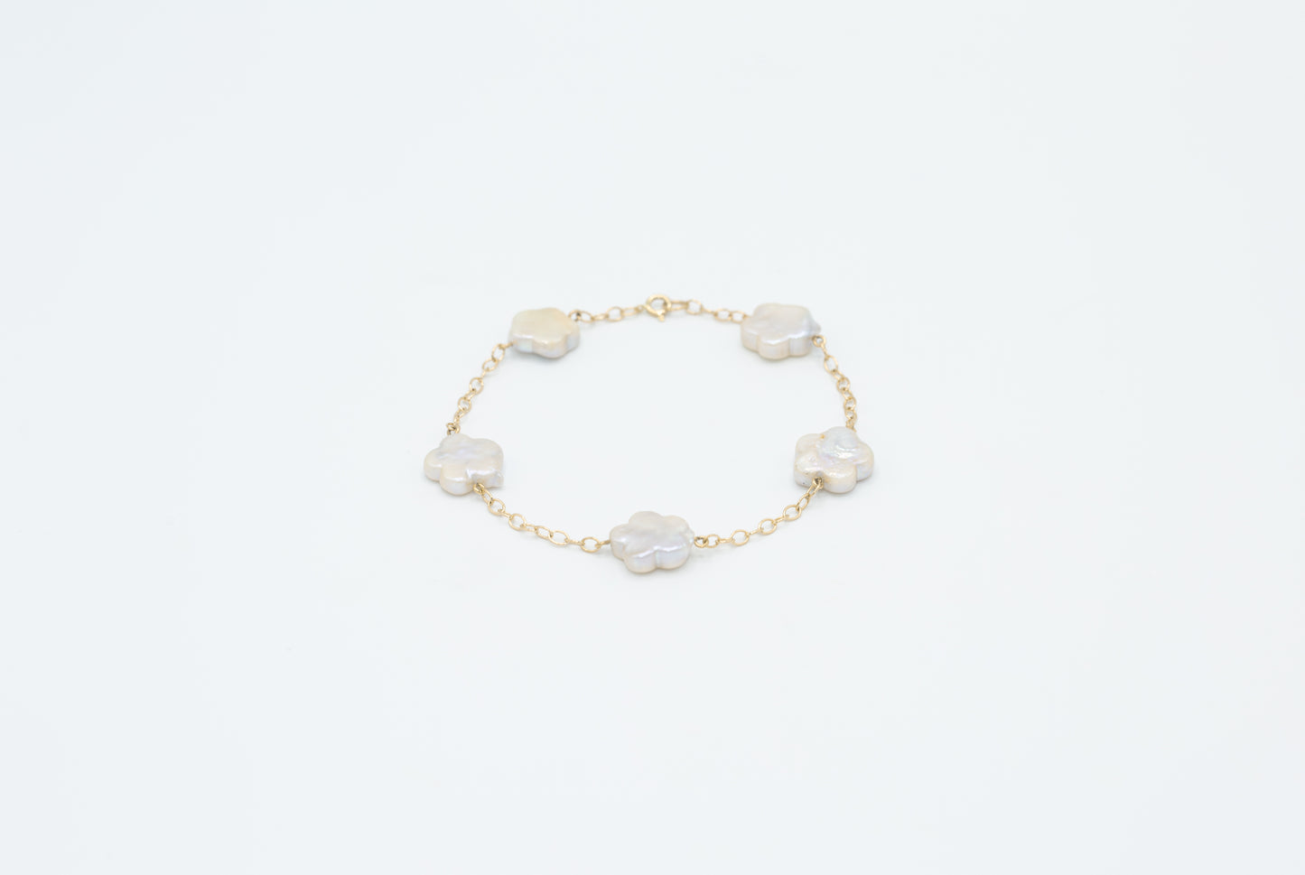 Sweetie Flower Pearl Bracelet