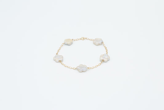 Sweetie Flower Pearl Bracelet